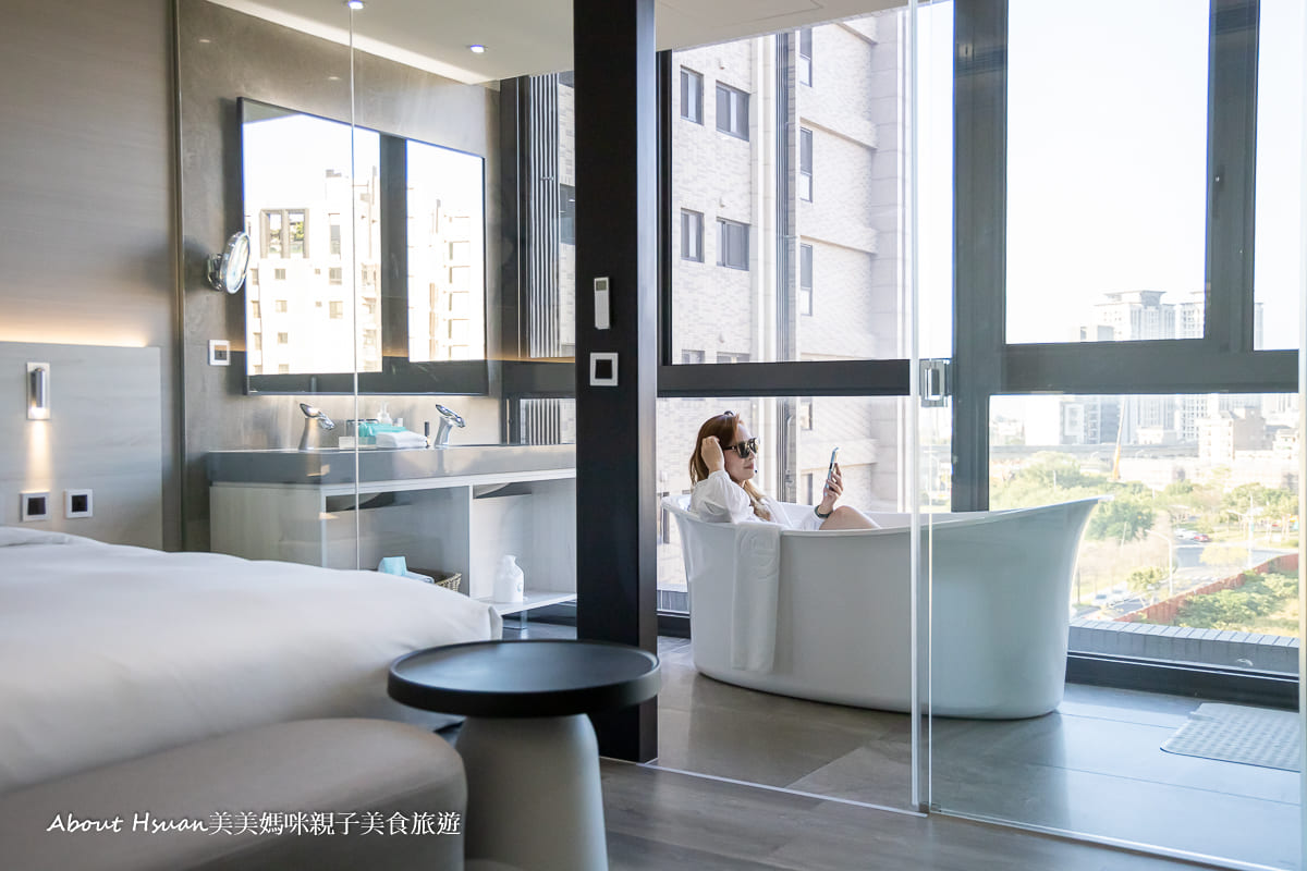 青埔商旅機場捷運A19站住宿推薦位於桃園青埔媲美飯店等級的早餐與房間景觀桃機出國前一晚的住宿首選@About Hsuan美美媽咪親子美食旅遊