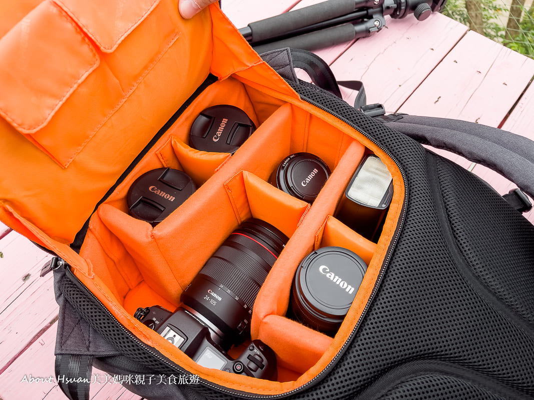 普樂威Prowell相機後背包 一包可以裝6鏡 實在太好用 @About Hsuan美美媽咪親子美食旅遊
