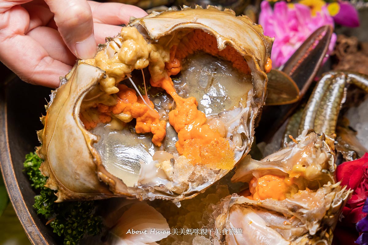 林口火鍋 養心殿御膳精緻鍋物林口店 愛吃海鮮愛吃肉一定不能錯過的林口美食 滿滿蟹膏、龍蝦膏 吃飽吃好吃得超過癮 @About Hsuan美美媽咪親子美食旅遊