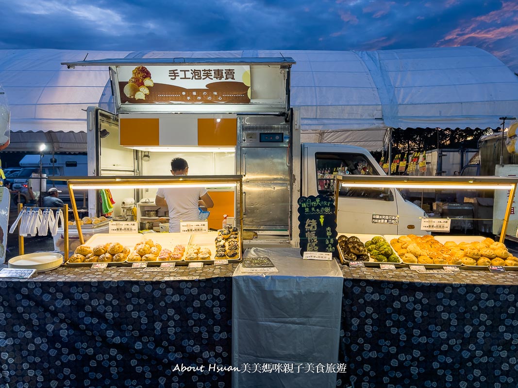 埔里景點 埔里城觀光夜市  夜市美食品項眾多 夜市牛排竟然還有Buffet自助免費吃? 格鬥機器人對戰? 就連下雨都有開的夜市 @About Hsuan美美媽咪親子美食旅遊