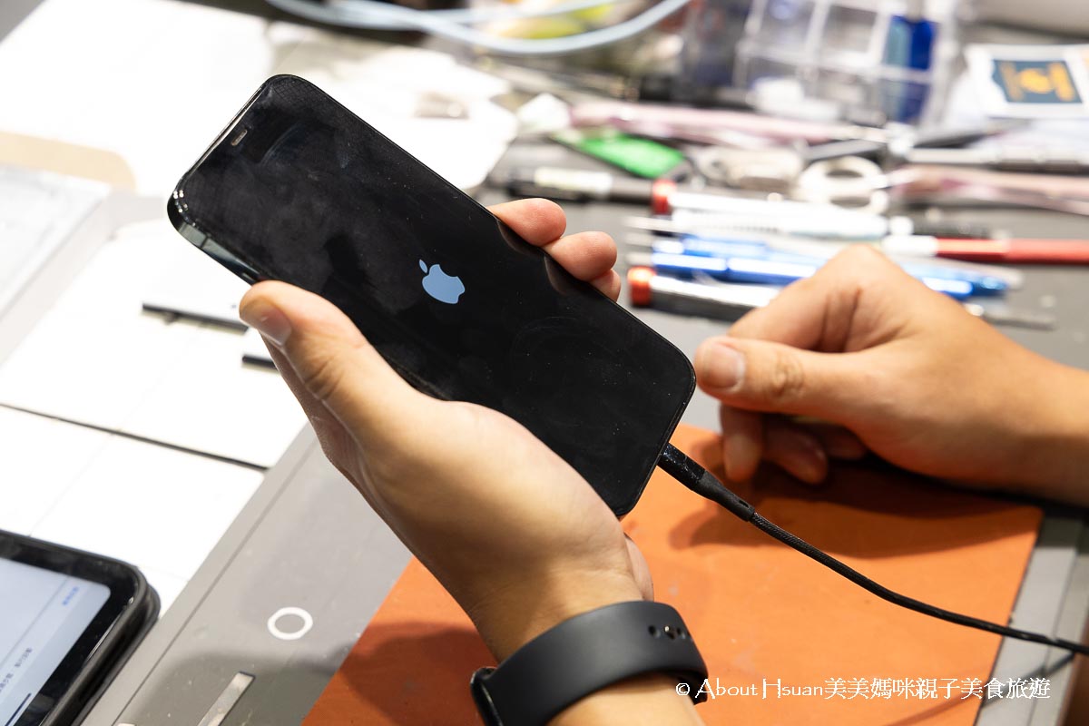 中壢蘋果手機維修蘋果電池更換推薦 Ace Fix手機維修 iPhone原廠認證電池 店家專業技術好安心 @About Hsuan美美媽咪親子美食旅遊