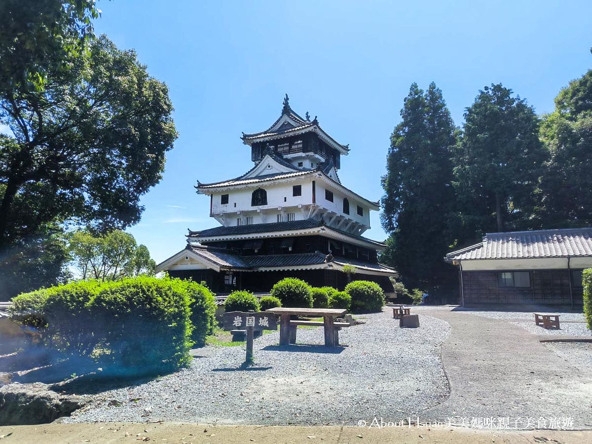 日本山口縣岩國市必玩景點分享 錦帶橋一日遊 日本三大名橋之一 建於錦川河面上的五拱橋 @About Hsuan美美媽咪親子美食旅遊