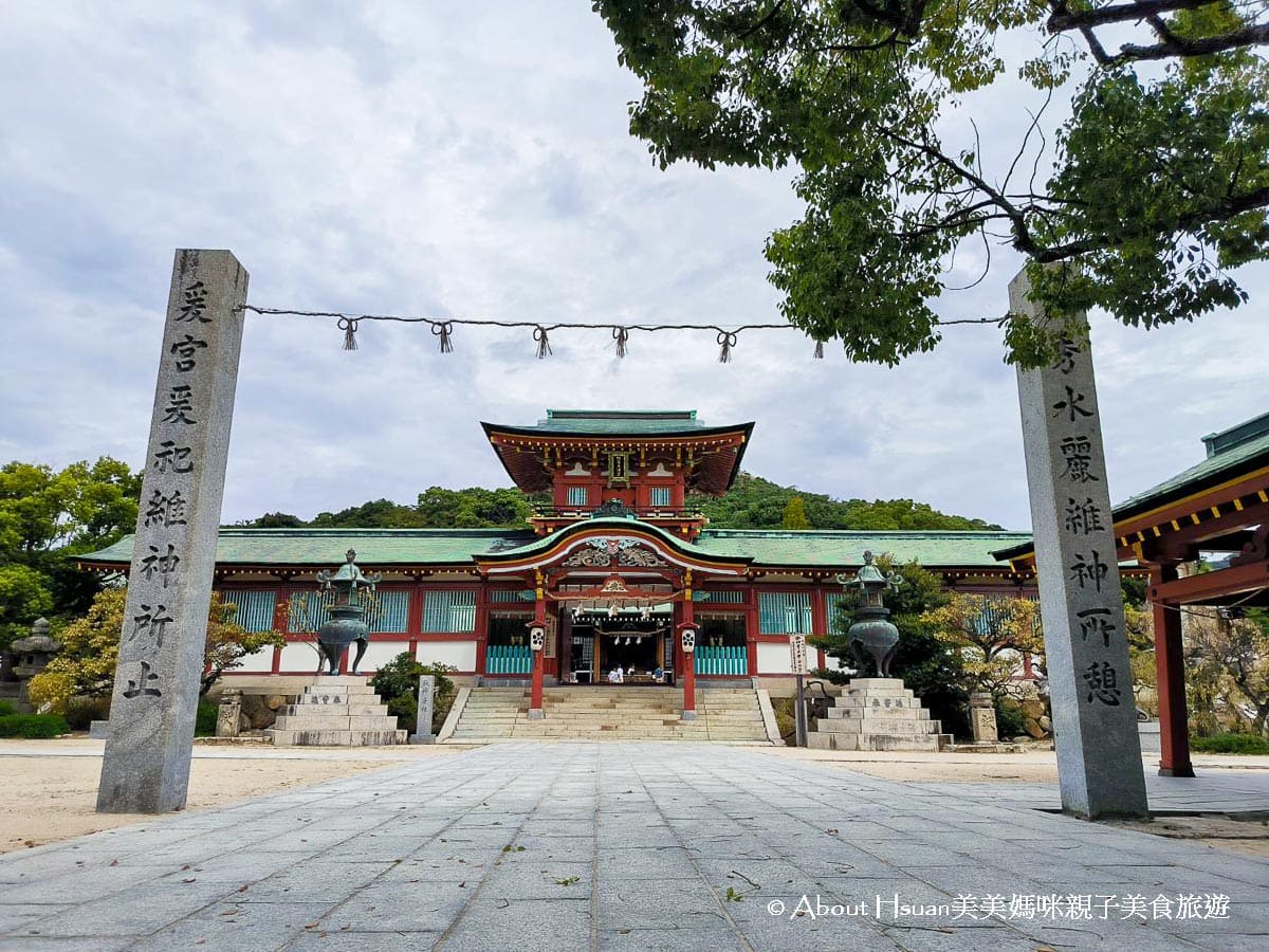 日本山口縣景點 防府天滿宮(可順遊毛利庭園) 日本三大天神神社最悠久 考生一定要來參拜的學問之神 @About Hsuan美美媽咪親子美食旅遊