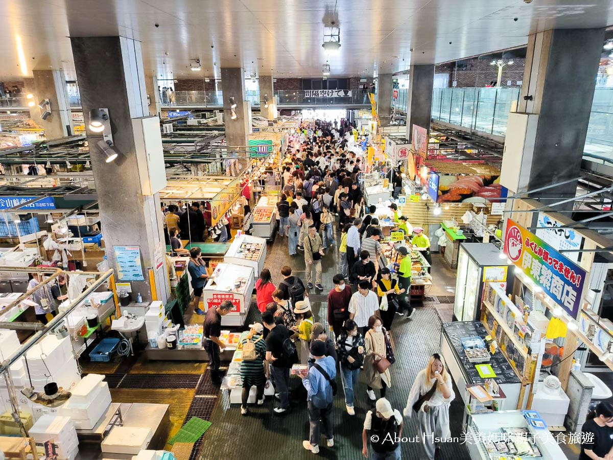 日本山口縣 下關景點 唐戶市場 可以吃海鮮美食的漁港市場 @About Hsuan美美媽咪親子美食旅遊