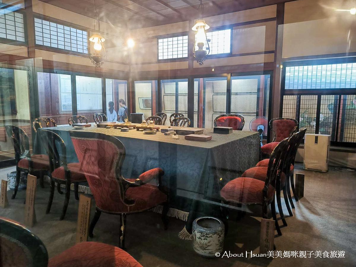 日本山口縣下關景點 日清講和紀念館(也稱為中日和平紀念館) 重現馬關條約場景的紀念館 @About Hsuan美美媽咪親子美食旅遊