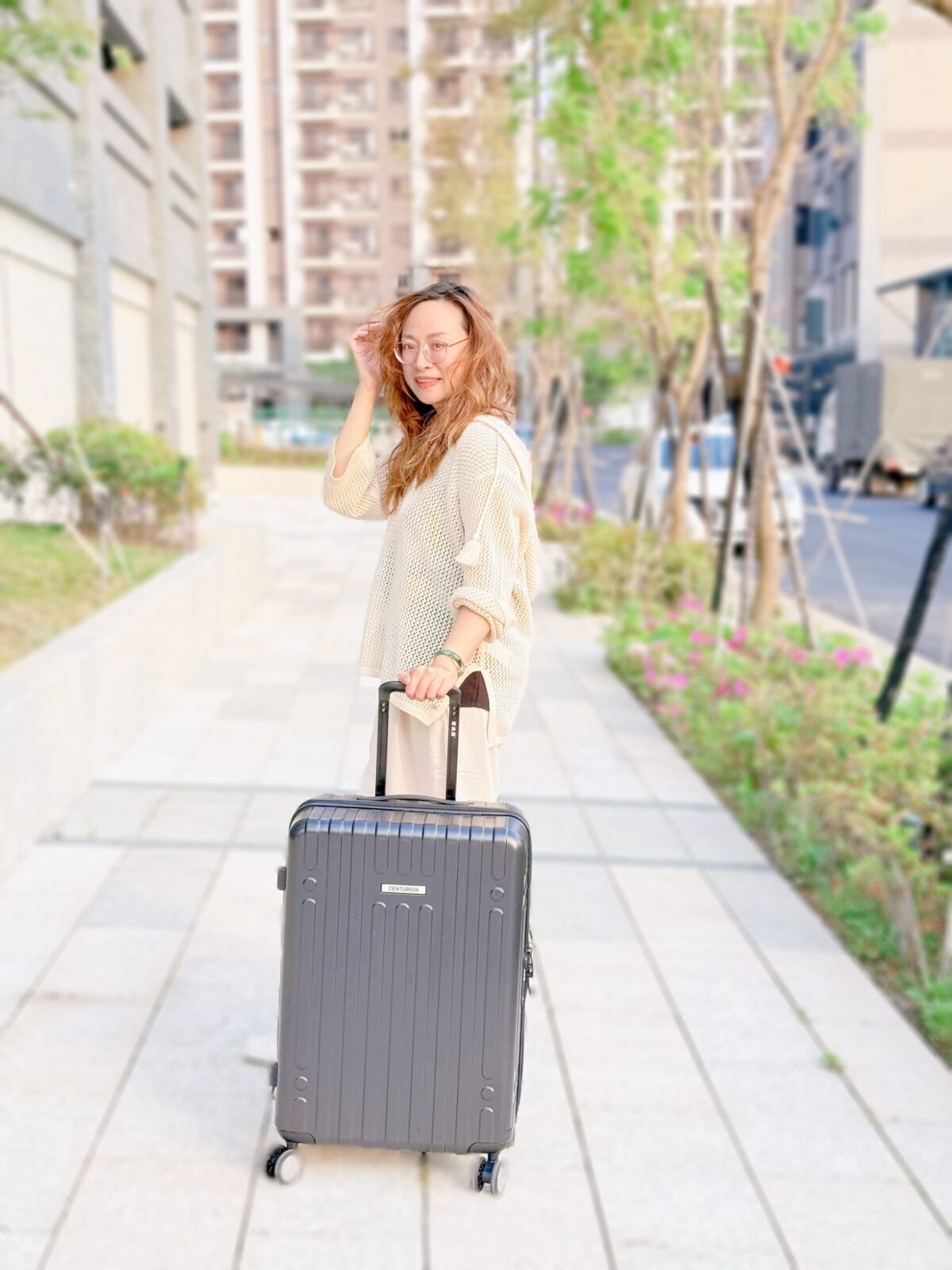 百夫長旅行箱經典黑色行李箱回歸致敬2015年-2019年的華航空姐箱@About Hsuan美美媽咪親子美食旅遊