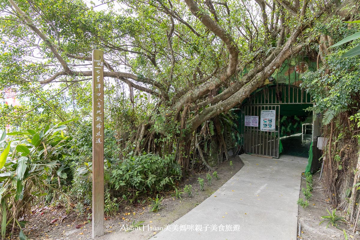 花蓮免費景點 曼波海洋生態休閒園區 曼波療癒花園與四八高地戰備坑道 可以預約導覽也能自己來探險 @About Hsuan美美媽咪親子美食旅遊