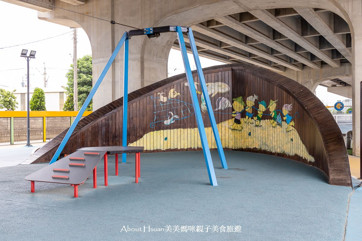 頭洲魅力公園 農漁主題打造的桃園新屋親子景點 免曬太陽不怕下雨有停車場 雖然地點冷門設施不算多 但是乾淨好玩 @About Hsuan美美媽咪親子美食旅遊