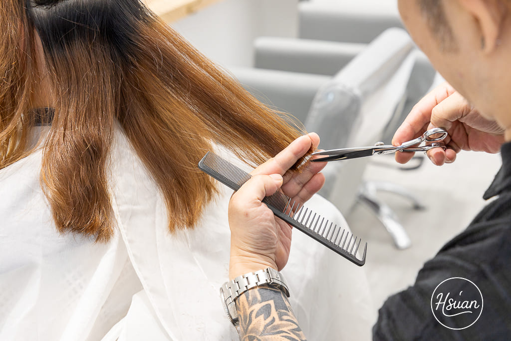 2025秋冬中山區美髮推薦｜GOD Hand hair salon：韓系鎖骨微卷中長髮，打造熟女減齡新風貌 @About Hsuan美美媽咪親子美食旅遊