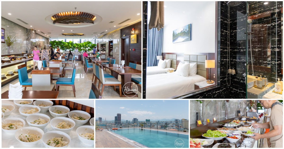 峴港高CP飯店推薦 一晚只要台幣$800！峴港 Aria Grand Hotel &#038; Apartment 無邊泳池＋親切服務，還能走路到美溪沙灘 @About Hsuan美美媽咪親子美食旅遊