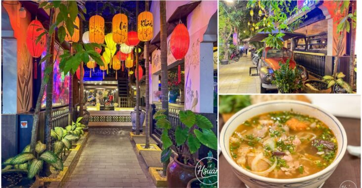 峴港必吃美食｜Ngon Thi Hoa Restaurant 古色古香越式庭園，現場音樂、高CP值，親子情侶峴港之旅必訪！ @About Hsuan美美媽咪親子美食旅遊