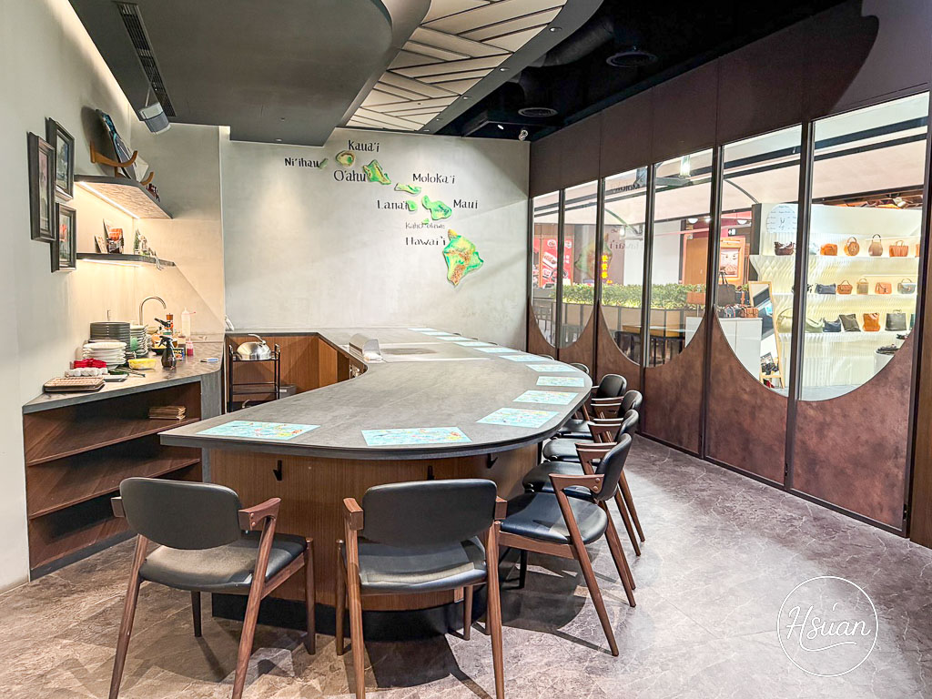 Kamekona Hawaii 新店誠品店｜在夏威夷風情裡吃鐵板燒，最歡樂的鐵板料理用餐體驗@About Hsuan美美媽咪親子美食旅遊