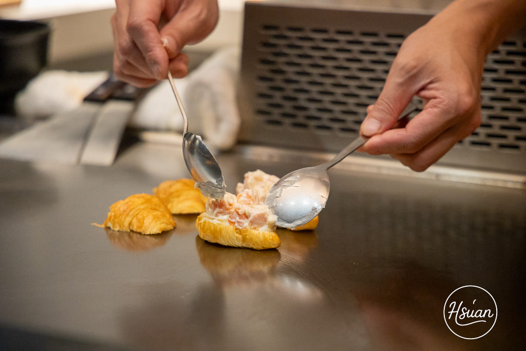 天吉鐵板燒｜藏在徐匯廣場後門對面的日式無菜單鐵板燒，適合宴請與重要時刻的精緻料理 @About Hsuan美美媽咪親子美食旅遊