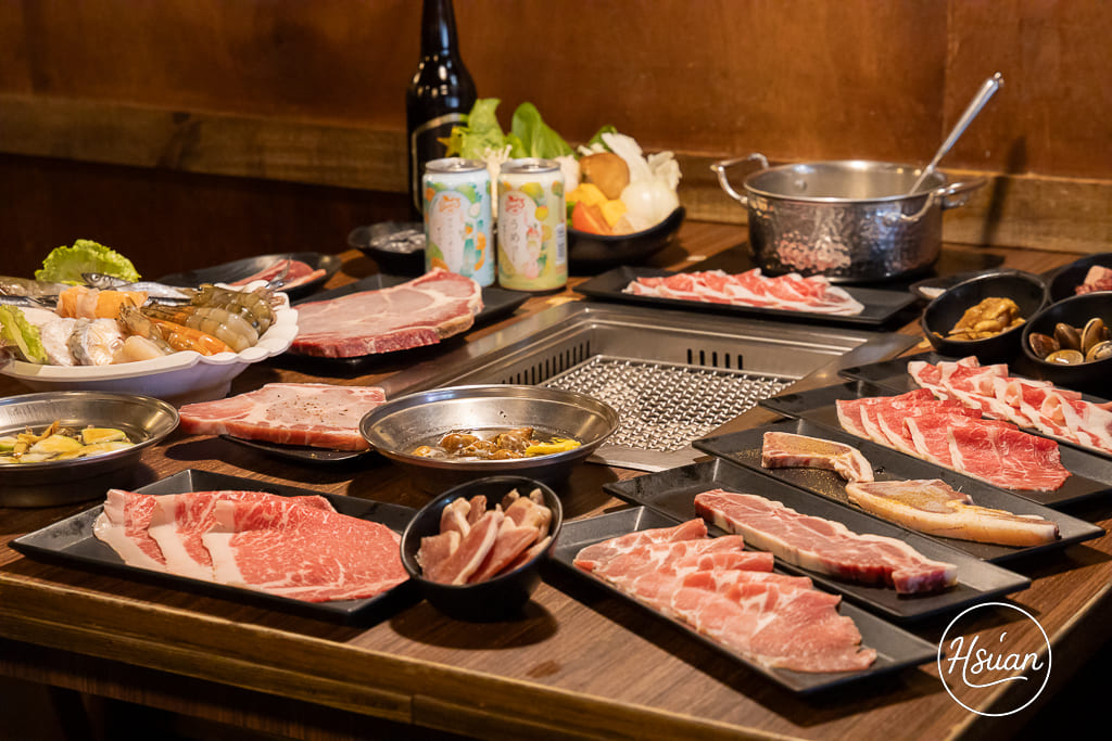一燒十味昭和園林口店｜林口燒肉吃到飽 聚餐首選的高品質火烤兩吃 竟然還有兒童遊戲室、冰箱酒類飲料喝到飽 @About Hsuan美美媽咪親子美食旅遊