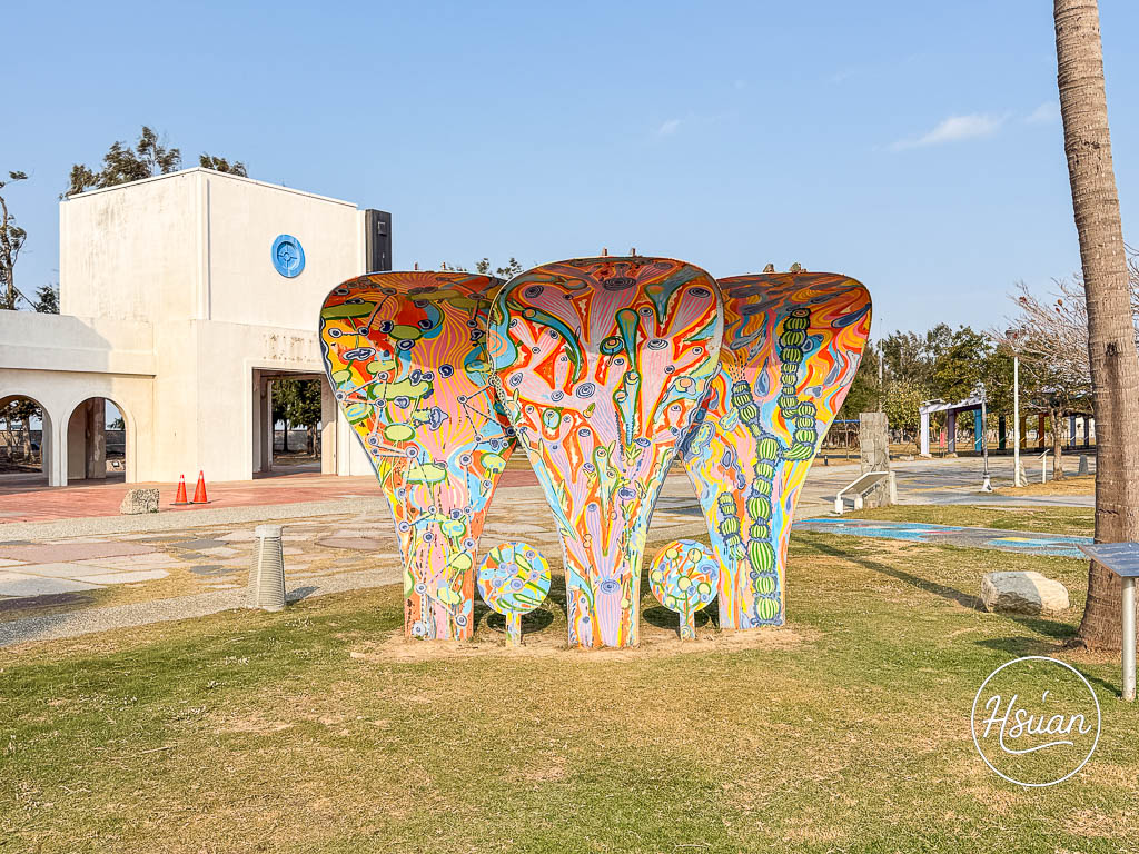 嘉義景點-東石漁人碼頭一日遊 $200烤生蚵吃到飽、彩色小鎮打卡，超推的嘉義親子免費景點！ @About Hsuan美美媽咪親子美食旅遊
