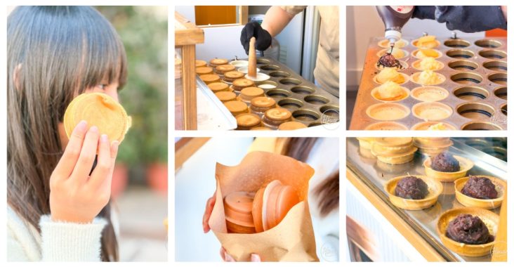 【中壢過嶺甜點推薦】松勇路創意車輪餅：爆漿金沙入餡！12元超佛心下午茶，還有過嶺美食地圖週邊一起吃 @About Hsuan美美媽咪親子美食旅遊