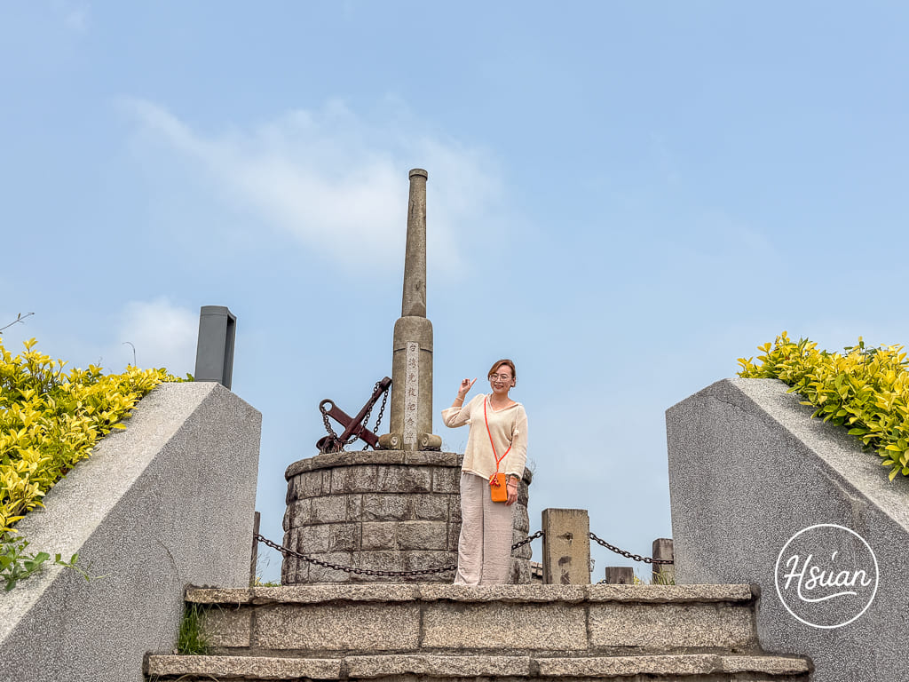 【苗栗通霄景點】台灣光復紀念碑 藏在虎頭山頂的砲彈奇景！360度環繞海景制高點，台61線景點必收！ @About Hsuan美美媽咪親子美食旅遊