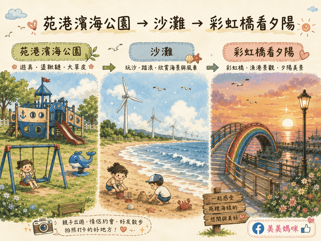 苗栗苑裡親子景點 苑港濱海公園親子一日遊|沙灘、彩虹橋一次收集的台61線慢旅行提案 @About Hsuan美美媽咪親子美食旅遊 苗栗苑裡親子景點 苑港濱海公園親子一日遊|沙灘、彩虹橋一次收集的台61線慢旅行提案 @About Hsuan美美媽咪親子美食旅遊