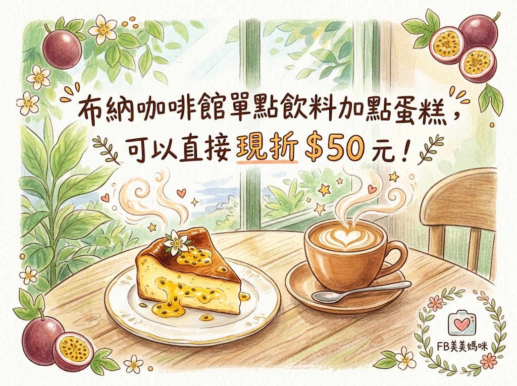 【新莊美食】布納咖啡館新莊館｜城市裡的綠洲咖啡廳，點手沖花神咖啡竟然還有超驚豔的「一豆三體驗」儀式感！ @About Hsuan美美媽咪親子美食旅遊