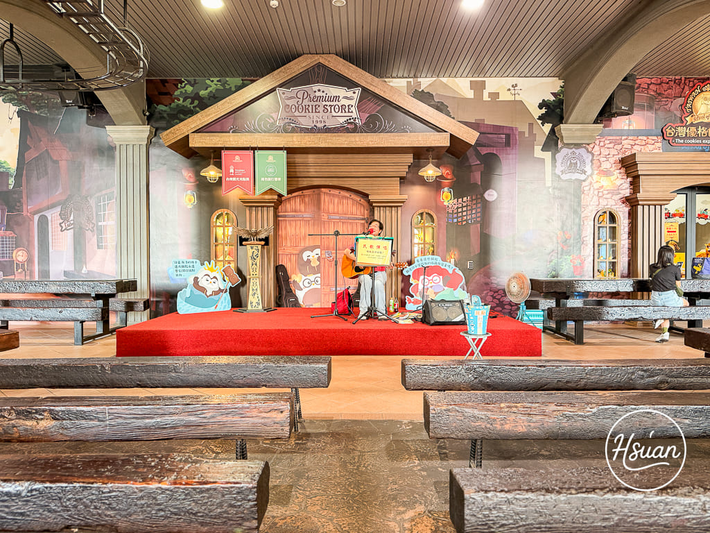 台61線上的魔法城堡！彰化線西「台灣優格餅乾學院」免門票室內景點，吹冷氣喝免費咖啡、親子DIY體驗全攻略