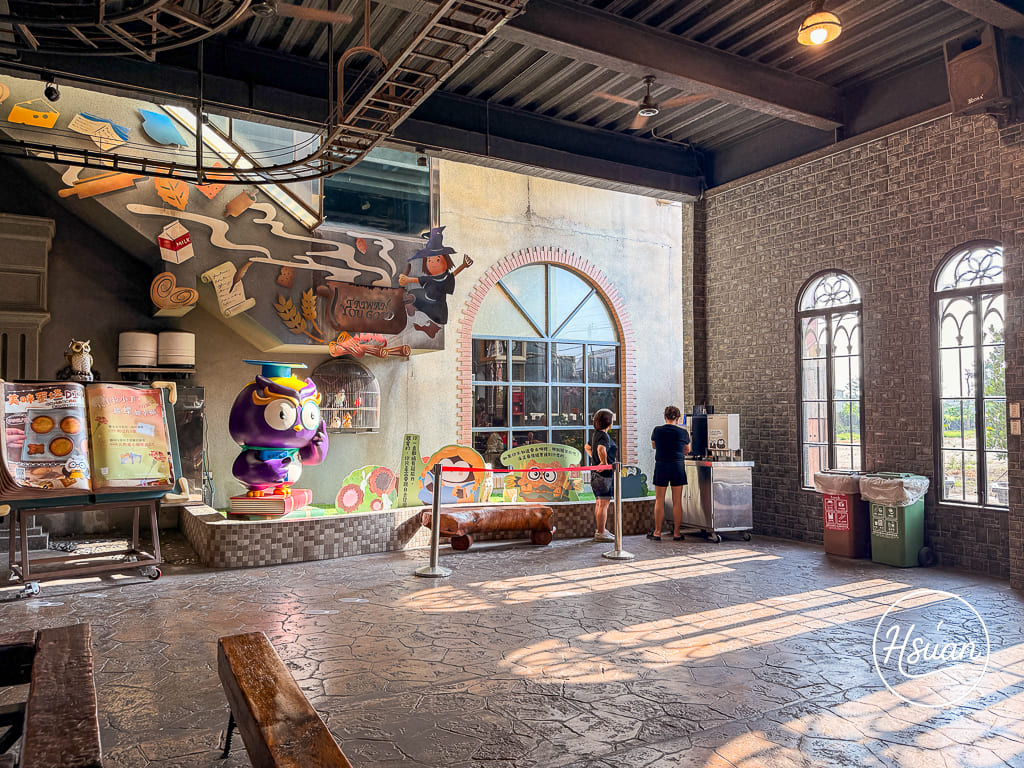 台61線上的魔法城堡！彰化線西「台灣優格餅乾學院」免門票室內景點，吹冷氣喝免費咖啡、親子DIY體驗全攻略