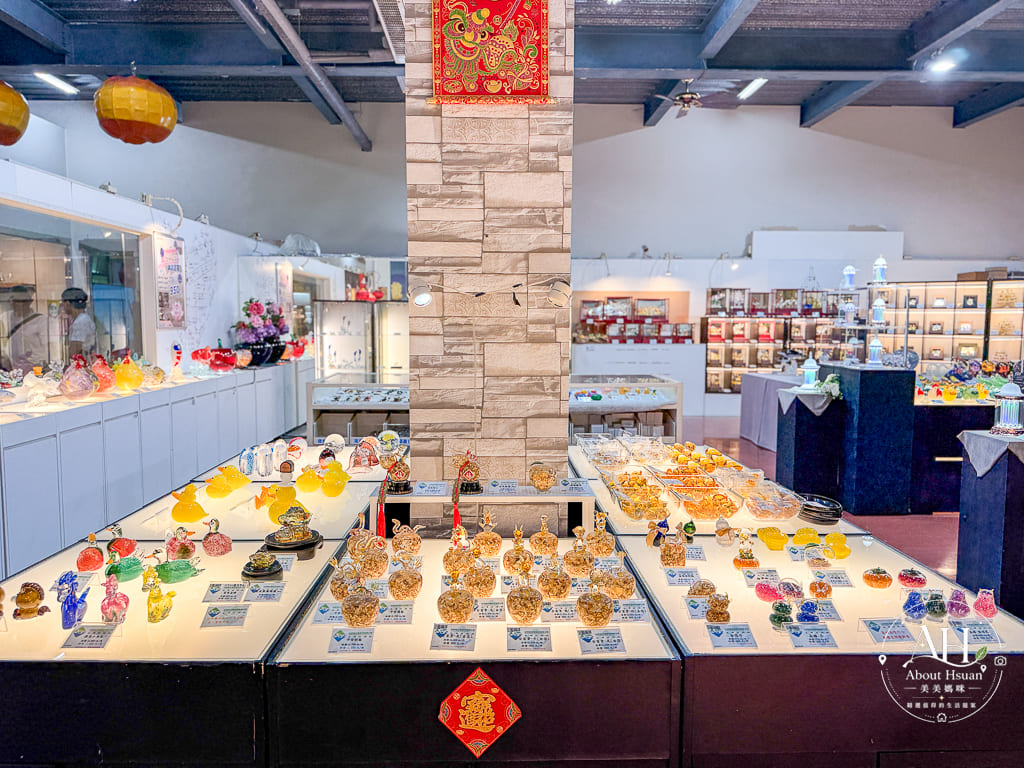 台61線彰化鹿港景點｜臺灣玻璃館＋玻璃媽祖廟，免費參觀還能求桃花 @About Hsuan美美媽咪親子美食旅遊