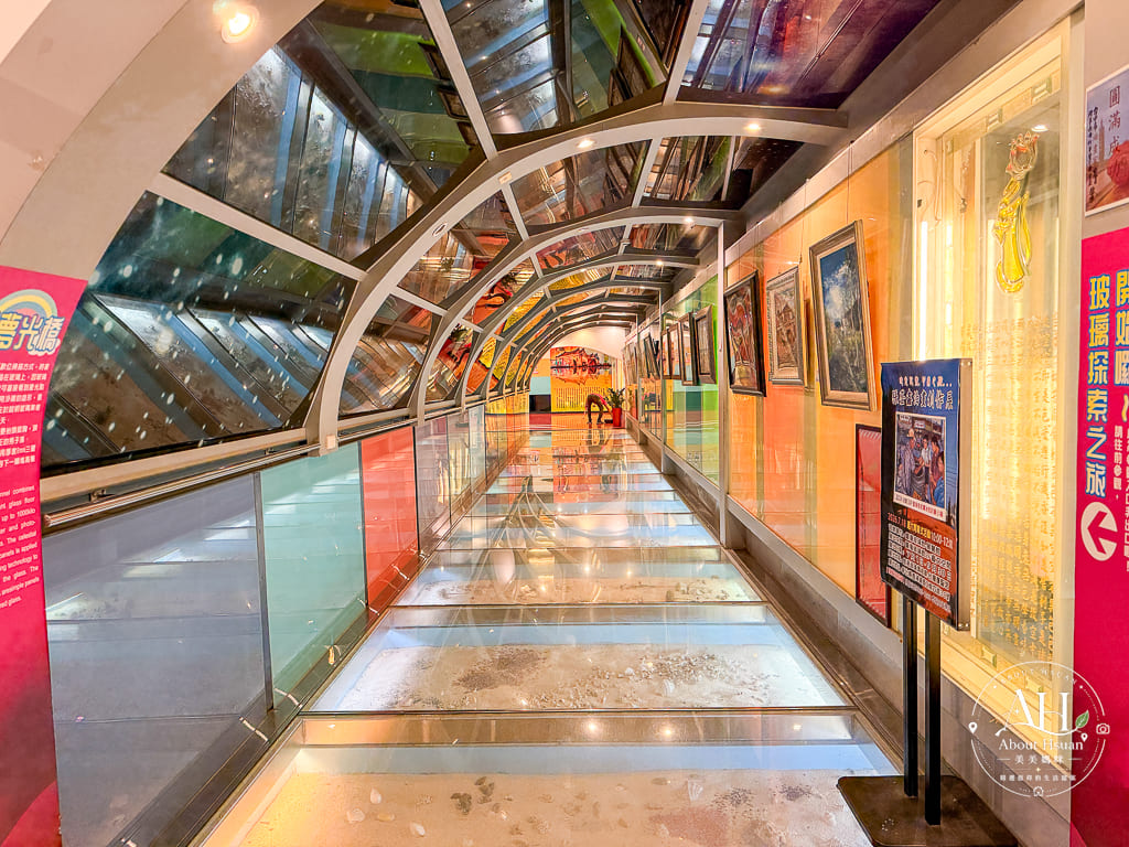台61線彰化鹿港景點｜臺灣玻璃館＋玻璃媽祖廟，免費參觀還能求桃花 @About Hsuan美美媽咪親子美食旅遊
